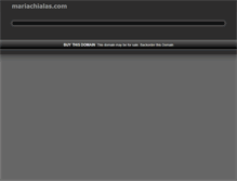 Tablet Screenshot of mariachialas.com